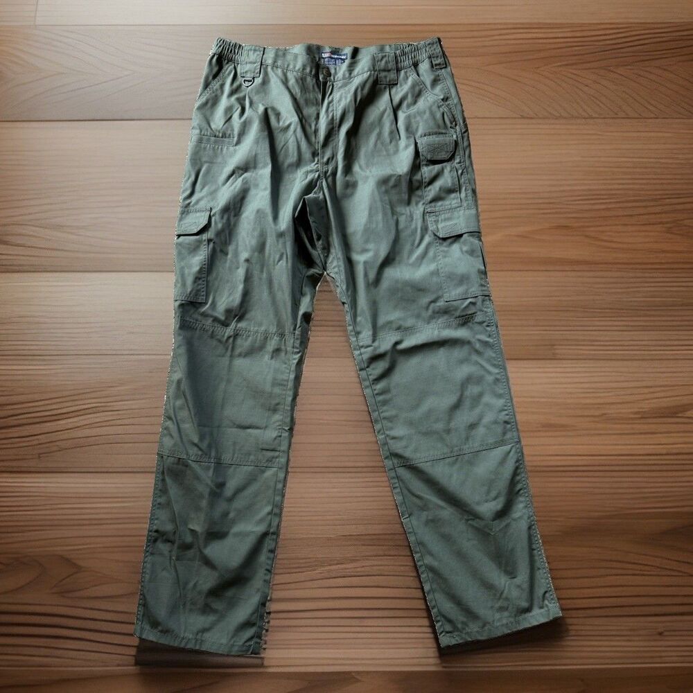 🔥 NEW- 5.11 Tactical Cargo Pants Mens 40x36 Ripstop Green